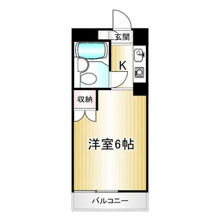 コスモス阿佐ヶ谷【2階】の間取り