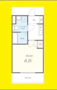 グランパシフィック十三元今里【8階】の間取り