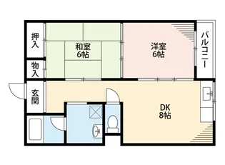 ネオコーポイケダヤ9番館【3階】の間取り