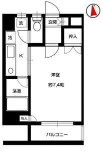 ハイアット台原【2階】の間取り