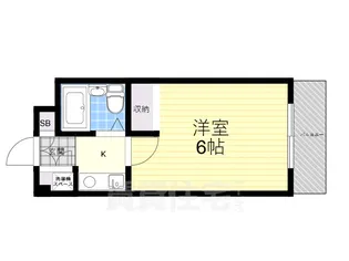ecoflats西宮北口【2階】の間取り