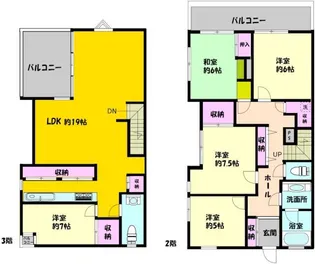 成城マキハウス【3階】の間取り
