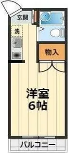 ラフォルテ生田【1階】の間取り