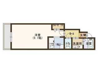 フォルテ【1階】の間取り