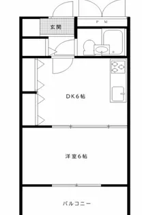 エスポワール【4階】の間取り