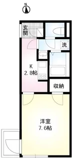 ミモザパレス平井【3階】の間取り