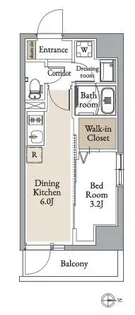 グランカーサ住吉II【10階】の間取り