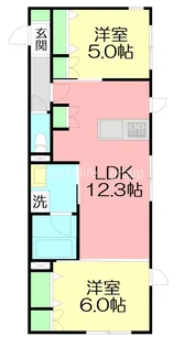HOUOLI EBINA【1階】の間取り