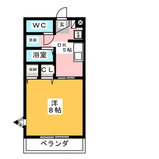 QUATRE SAISONS【1階】の間取り