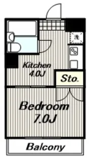 厚木メゾンドパンセ【3階】の間取り