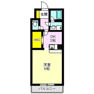 コア・シティ III【1階】の間取り