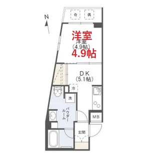 XEBEC馬込【3階】の間取り