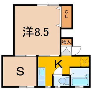 北斗星【1階】の間取り