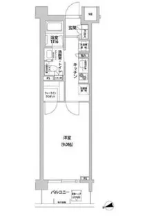 コンフォリア目黒青葉台【3階】の間取り