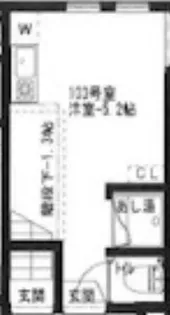 アーバンプレイス中野コア【1階】の間取り