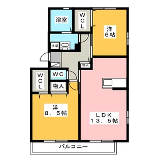 ラフィーネ・フォーレ【3階】の間取り