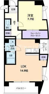 プライムヒルズ【3階】の間取り