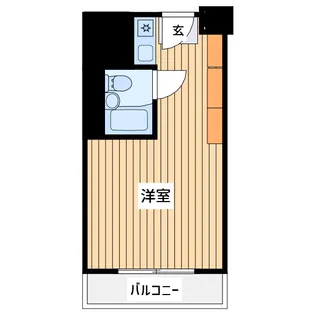 パピリオーテ西横浜【6階】の間取り