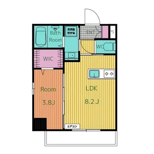 Hi-own【5階】の間取り