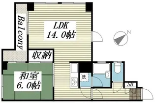 リアライズ浅間台【3階】の間取り