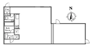 トレリ青葉台【1階】の間取り