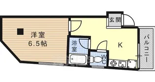 カーサデ六甲【3階】の間取り