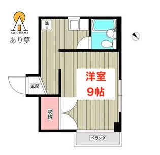 ホリウチファーストビル【2階】の間取り