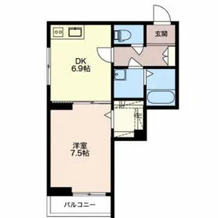 シャーメゾン雅【1階】の間取り