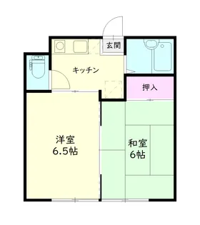 シエスタミヤザキ【2階】の間取り