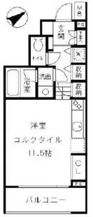 Colline白銀【3階】の間取り