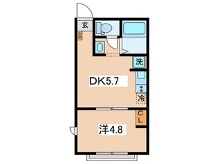 ラヴォー本郷台【1階】の間取り