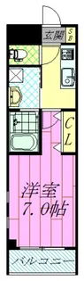 ヴィラクイント【2階】の間取り