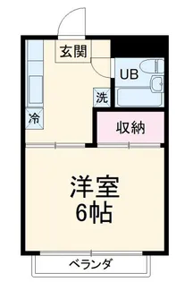 ロイヤルハイツ杉山【2階】の間取り
