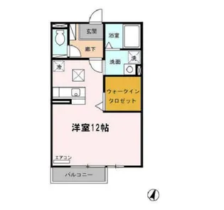 Confort B【1階】の間取り