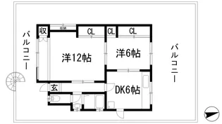 マンション鴨【3階】の間取り