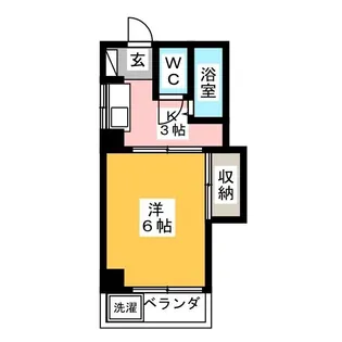 コーポ大塚【3階】の間取り