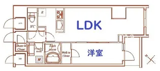 CityLux Tsurumi【8階】の間取り