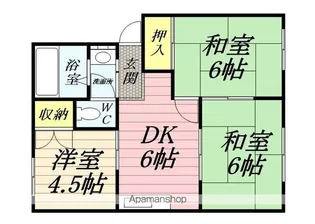 エレガントハイム【1階】の間取り