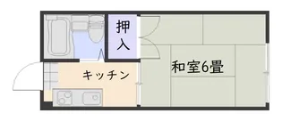 木藤ハイツ【2階】の間取り