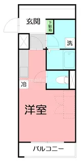 エクレールアクシス【1階】の間取り