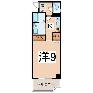 エターナリー【2階】の間取り