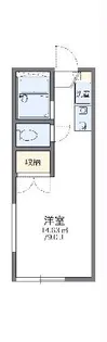 レオパレスグリーングラス【1階】の間取り