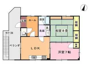 ウィズ・ユー【3階】の間取り