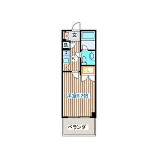 コンフォートEXE新田ステーション【7階】の間取り