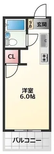ハイム佐藤【1階】の間取り