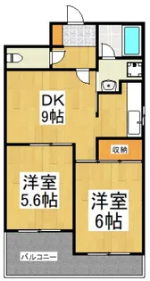 マルメゾン【4階】の間取り