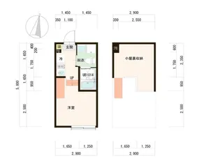レグノテラス竹ノ塚【1階】の間取り