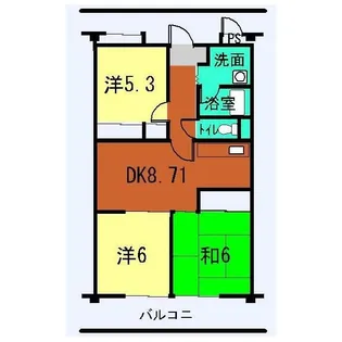 アーバン枇杷坂【2階】の間取り