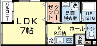 CALME【2階】の間取り