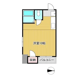 カレント志戸部【2階】の間取り